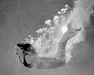 Swimming Mermaid Paint By Numbers