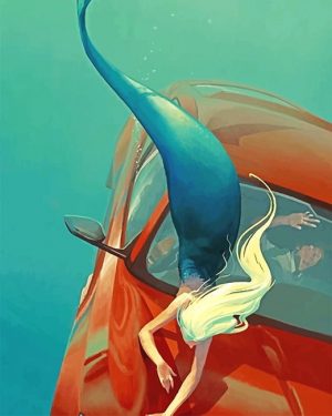 Blonde Mermaid NEW Paint By Numbers