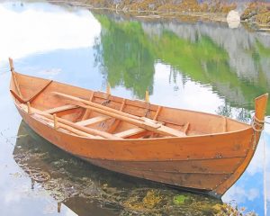 Boat On The River Paint By Numbers