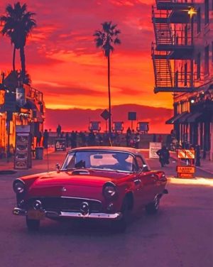 Classic Car California Paint By Numbers