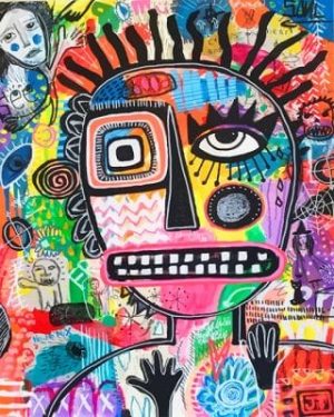 Rick Abstract Art NEW Paint By Numbers