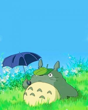 Studio Ghibli Totoro Paint By Numbers