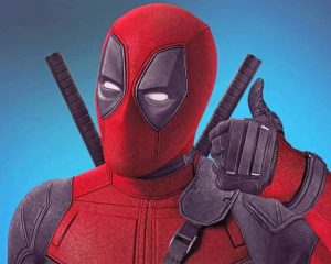 Deadpool Movie Paint By Numbers