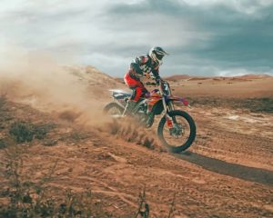 Dirt Bike Motocross Paint By Numbers