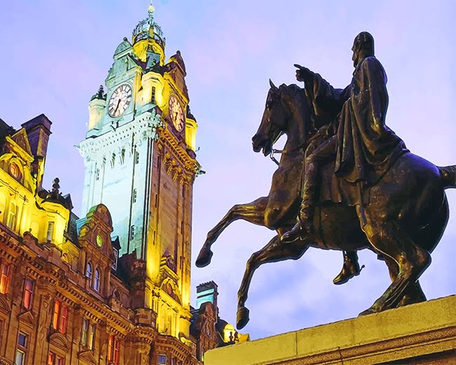 Edinburgh Wellington Statue Paint By Numbers