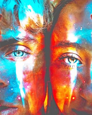 Galaxy Eyes Paint By Numbers