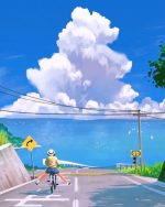 Girl On Bicycle Paint By Numbers