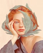 Girl Surrealist Art NEW Paint By Numbers