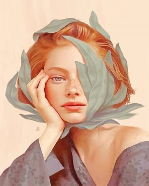Girl Surrealist Art NEW Paint By Numbers