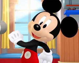 Mickey Mouse Paint By Numbers