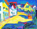 Houses At Murnau Kandinsky Paint By Numbers