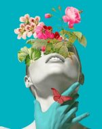 Floral Woman Paint By Numbers