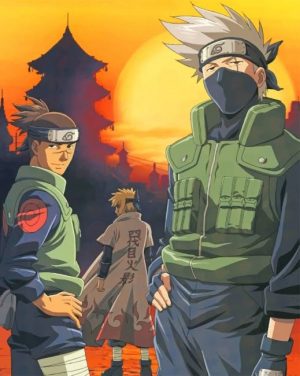 Iruka naruto kakashi Paint By Numbers