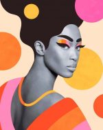 Jade Purple Brown Art NEW Paint By Numbers