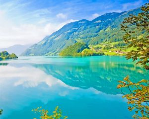 Nature Lake Paint By Numbers