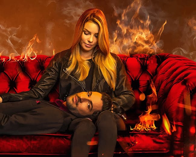 Lucifer And Chloe Decker Paint By Numbers