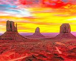 Monument Valley Arizona Paint By Numbers