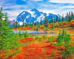 The North Cascades Paint By Numbers