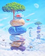 Paradise Fantasy NEW Paint By Numbers