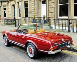 Mercedes Benz W113 Paint By Numbers