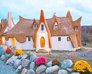 Castelul de Lut Valea Zanelor Paint By Numbers