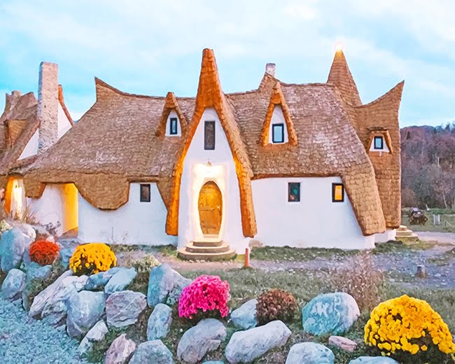 Castelul de Lut Valea Zanelor Paint By Numbers