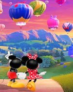 Mickey And Minnie Mouse Paint By Numbers