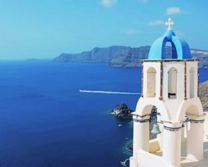 Oia Church Paint By Numbers