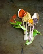 Spices Spoons Paint By Numbers