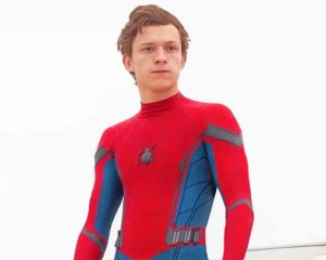 Spider Man Tom Holland Paint By Numbers