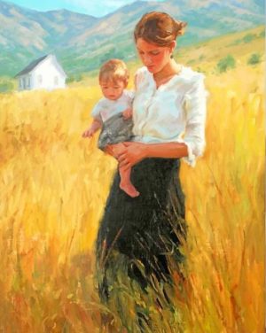 Mother And Baby Paint By Numbers