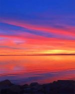 Sunset View Paint By Numbers