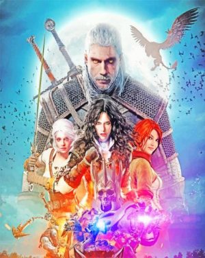 The Witcher Game Paint By Numbers