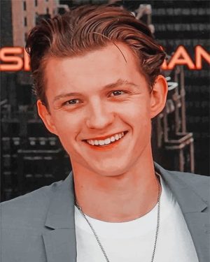 Tom Holland Paint By Numbers