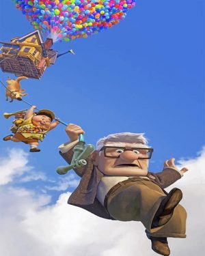 Up Movie Paint By Numbers