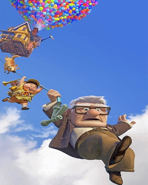 Up Movie Paint By Numbers