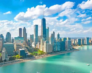 Chicago City Paint By Numbers