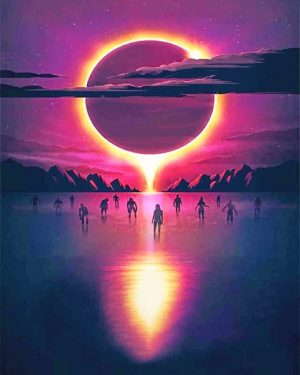 Moon Walking Dead NEW Paint By Numbers