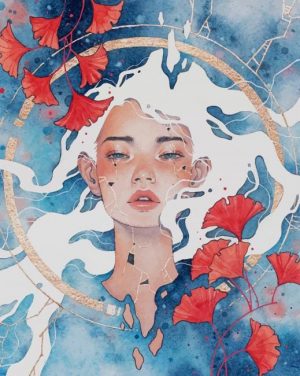 Abstract Girl Paint By Numbers