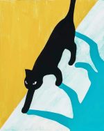 Black Cat Paint By Numbers