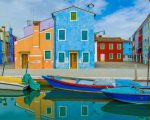 Burano Town Paint By Numbers