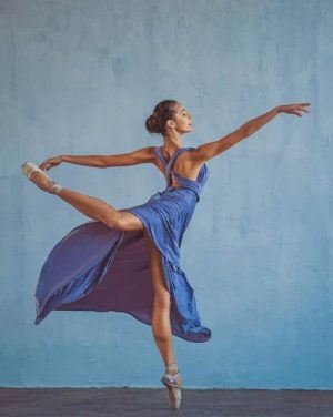 Female Ballet Dancer Paint By Numbers