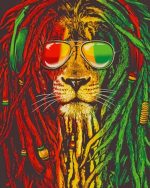 Lion Reggae Paint By Numbers