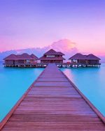 Maldives Island Paint By Numbers