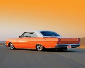 Ford Galaxie Car paint by numbers