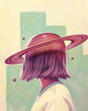 Planet Girl Paint By Numbers