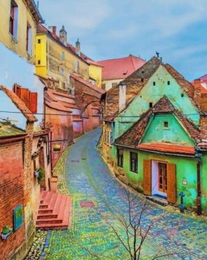 Sibiu Romania Paint By Numbers