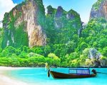 Railay Beach Thailand Paint By Numbers