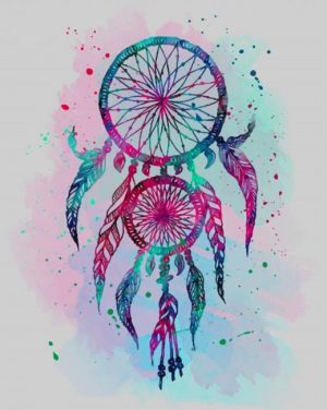 Dream Catcher paint by numbers
