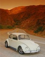 White Classic VW paint by numbers